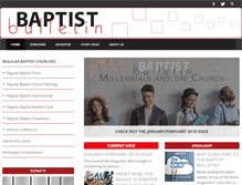 Tablet Screenshot of baptistbulletin.org